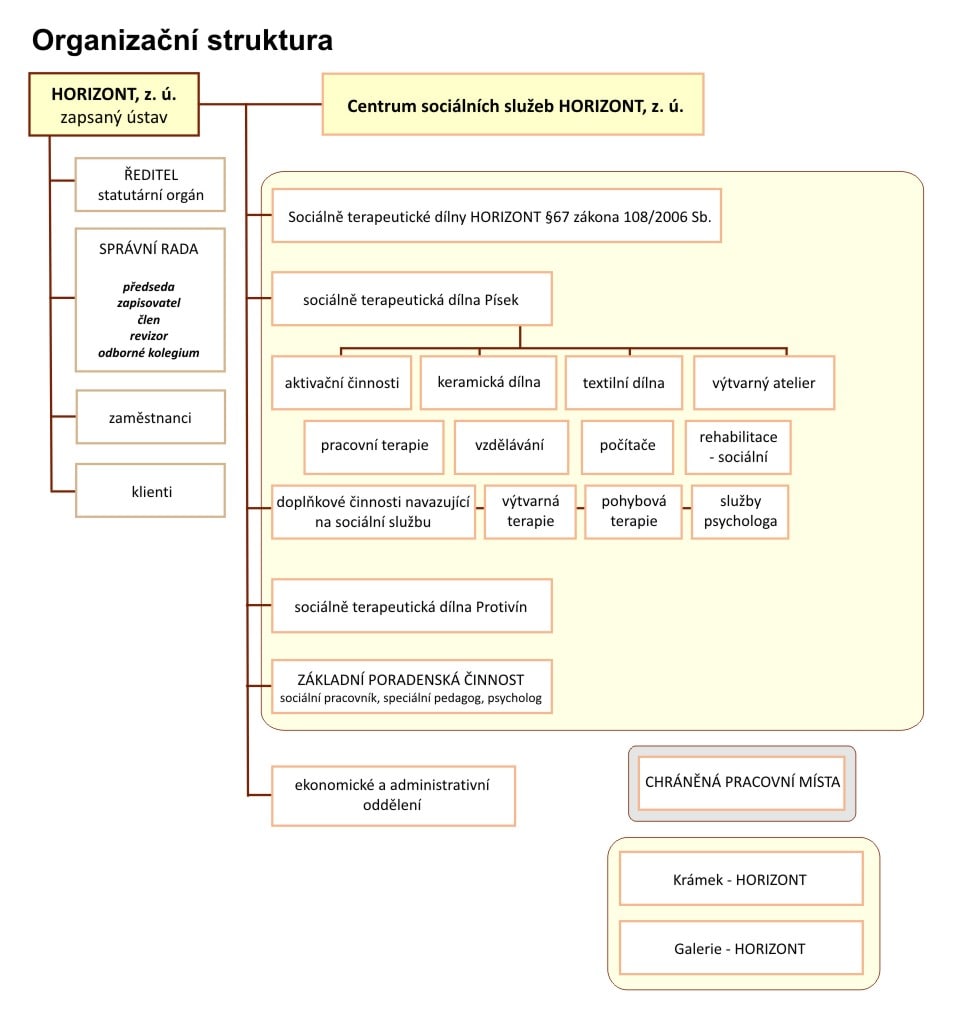 organizační struktura